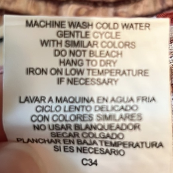 58. June & Hudson Bohemian Print Peasant Style Blouse - Picture 14 of 16